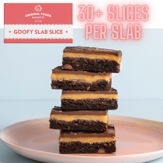 Slice Slab - Salted caramel Gluten Free Brownie 1.9kg
