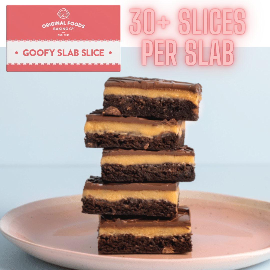 Slice Slab - Salted caramel Gluten Free Brownie 1.9kg
