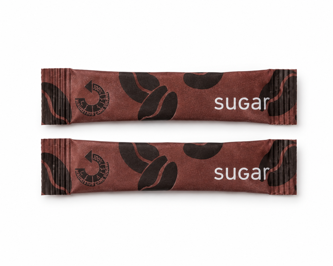 PCU, Cafe Style White Sugar Sticks x 2000