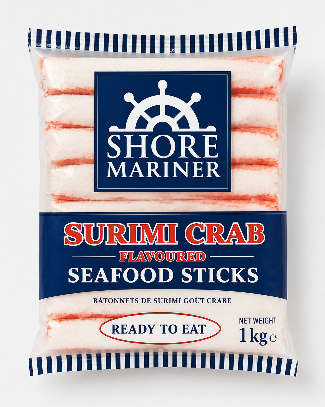 (7043) Surimi Crab Seafood Sticks U/W SM 1kg