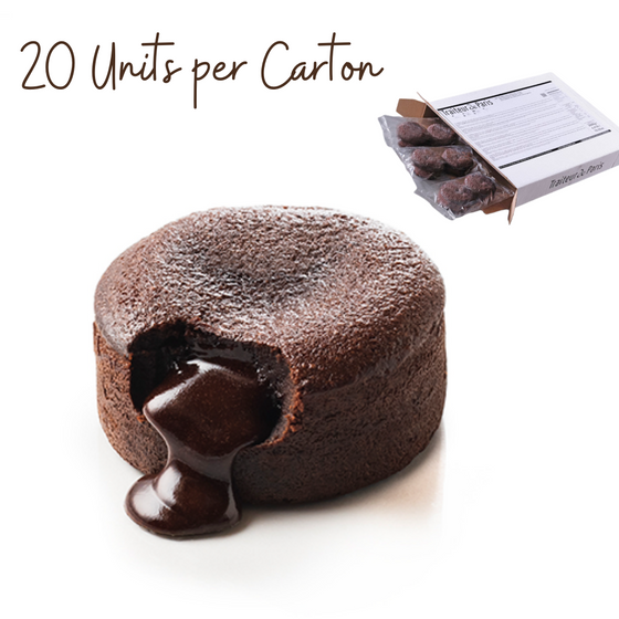 French Chocolate Fondant Dessert 90g x 20pc (v)