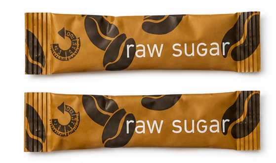 PCU, Cafe Style Raw Sugar Sticks x 2000