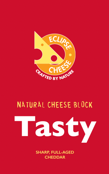 Milligans NZ Tasty Cheddar Block Cheese 500g