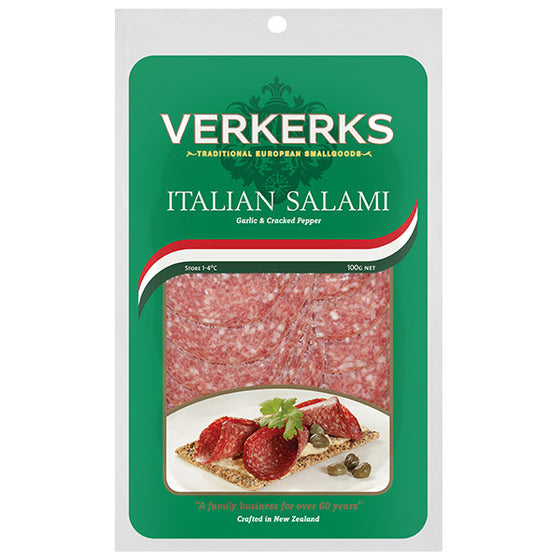 Salami, Verkerks Italian Slice 100g