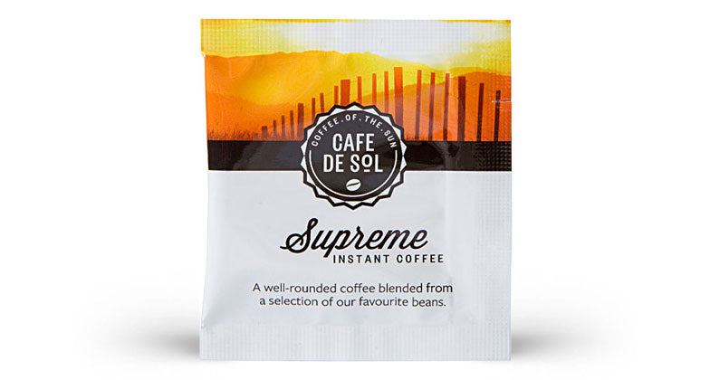 PCU, Cafe De Sol Supreme coffee sachet x 500 per carton