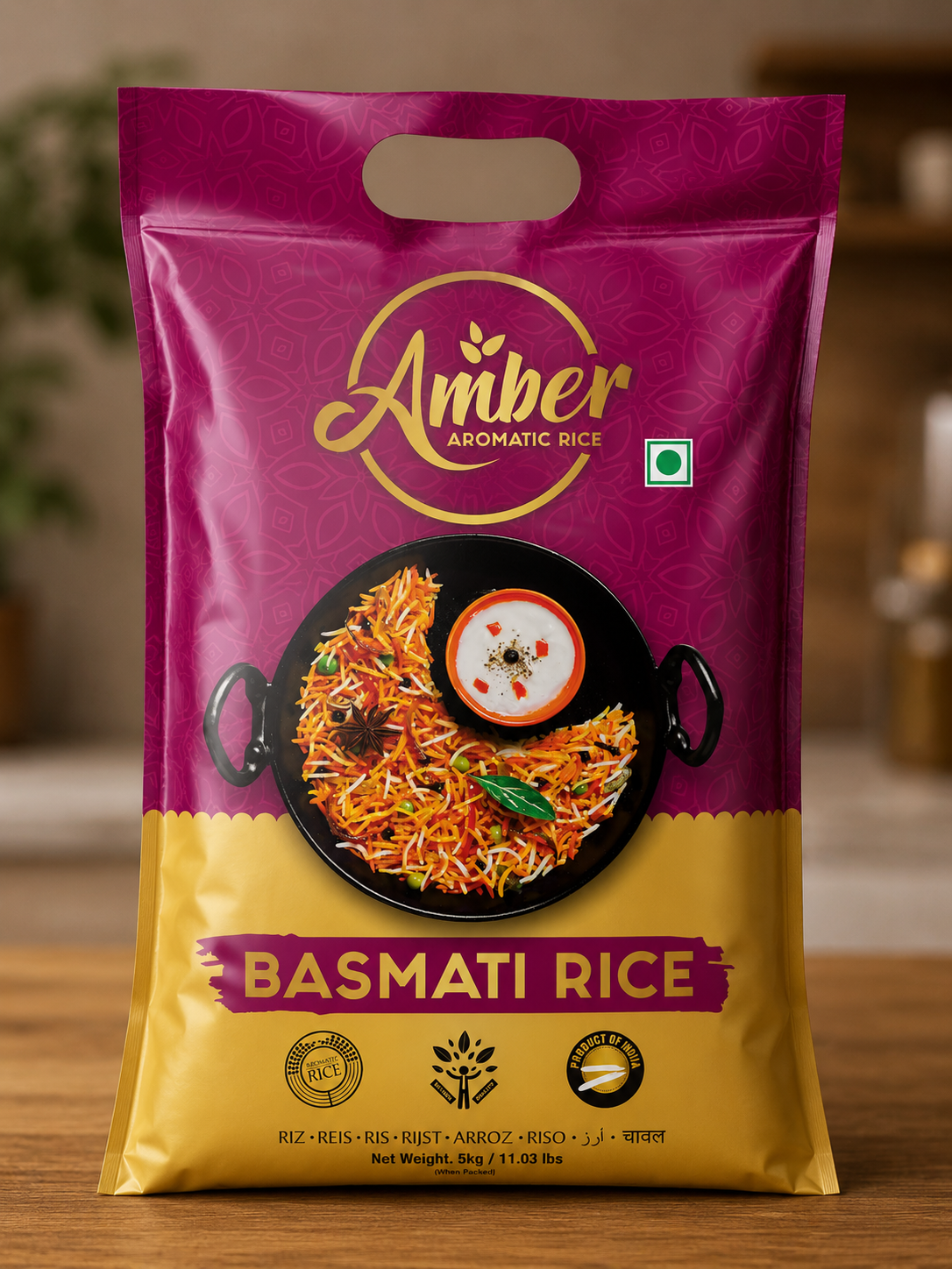 Amber Basmati Rice 5kg