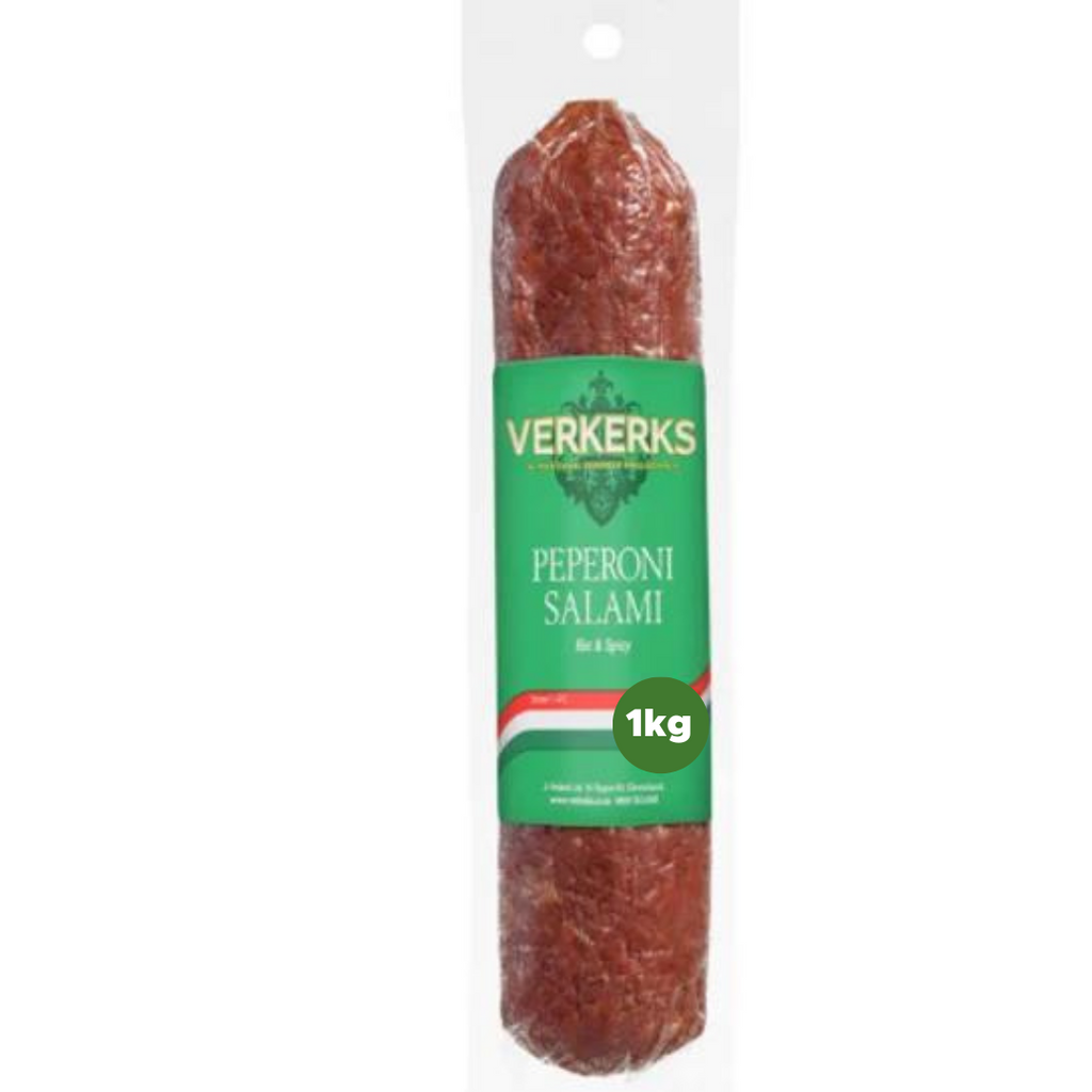 Salami, Verkerks Pepperoni  Chubs, 885g